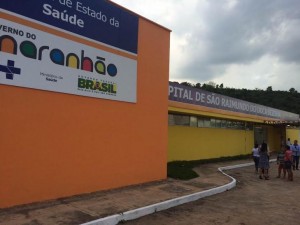 Hospital de São Raimundo do Zé Doca Bezerra inaugurado por Melo