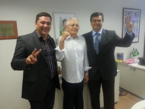 Dino e os Guanabara: campanha no gabinete
