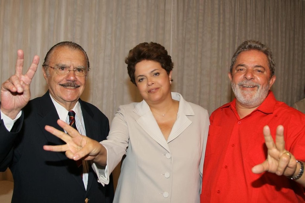 Dilma-Sarney-Lula