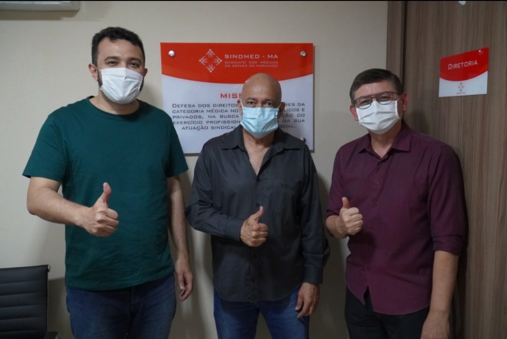 Dr. Yglésio recebe apoio do Sindicato dos Médicos do Maranhão