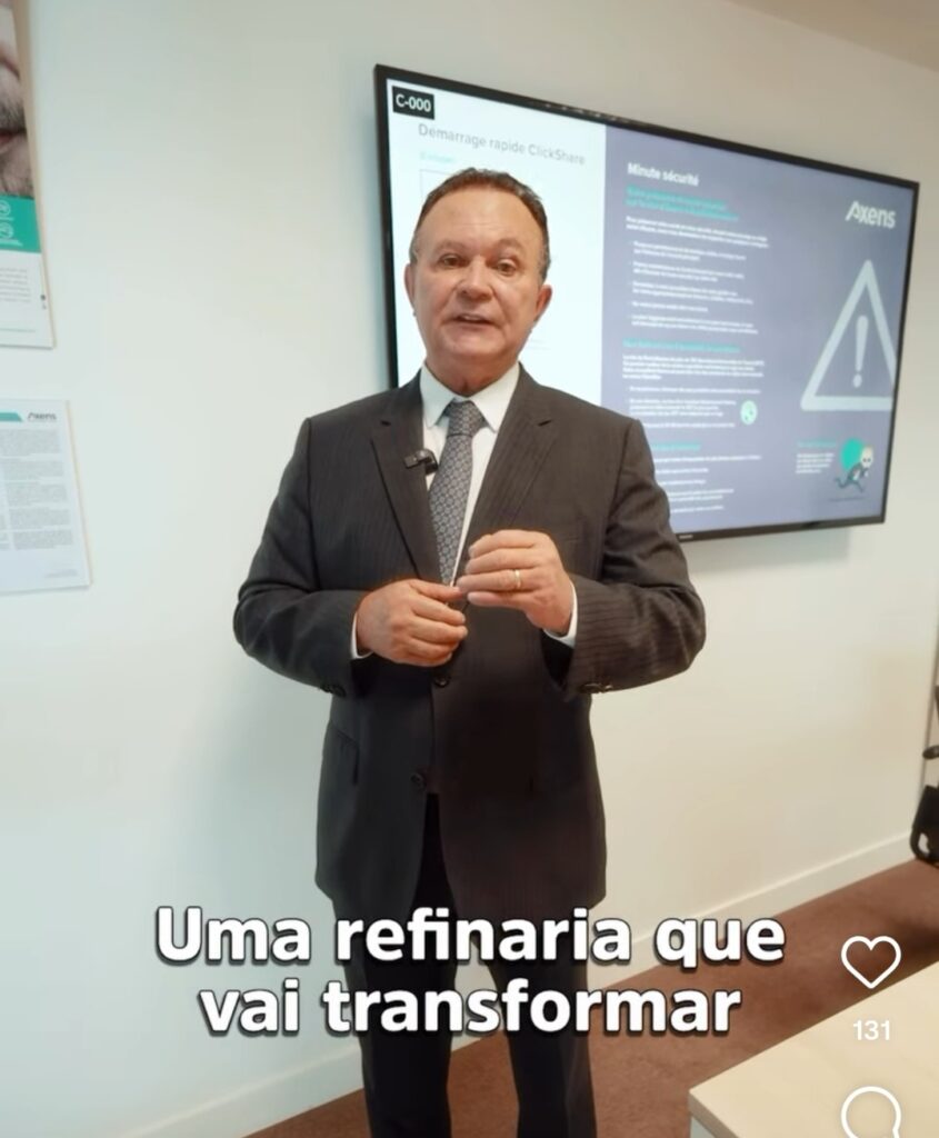 Brandão discute investimento bilionário com empresas de energia em Paris